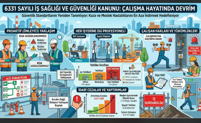 İşyerlerinde Yeni Dönem: 6331 Sayılı İş Sağlığı ve Güvenliği Kanunu Neler Getiriyor?