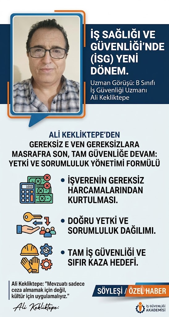 YENİ NESİL ÇALIŞMA MODELLERİNDE İŞ GÜVENLİĞİ.GÖRÜNMEYEN TEHLİKELERE KARŞI "YETKİ" FORMÜLÜ