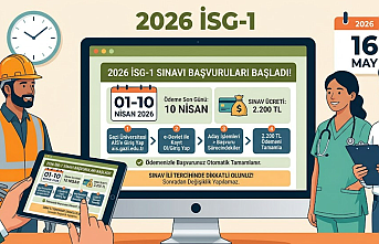 2026 İSG/1 Sınav Ücreti Ödeme Süreci Başladı: İşte Başvuru Detayları