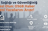 İş Sağlığı ve Güvenliğinin Sesi Olun: OSGB Haber Yeni Yazarlarını Arıyor!