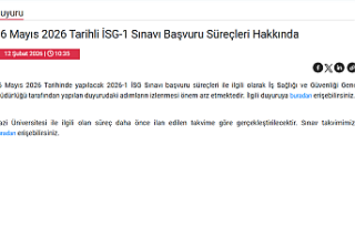 2026 İSG-1 Sınavı Başvuruları Başlıyor: İşte...