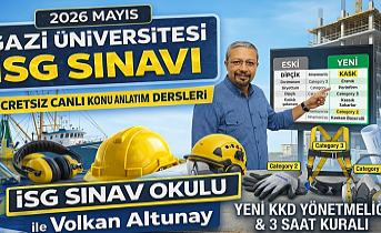 İSG Sınavına Doğru: Volkan Altunay'dan KKD, Tarım ve Denizcilikte Hayati Tüyolar