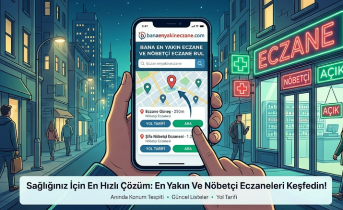 Acil Durumlarda Vakit Kaybetmeyin: En Yakın Nöbetçi Eczane Bir Tık Uzağınızda!
