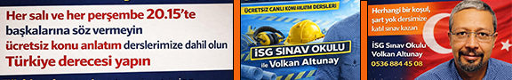 Volkan Altunay İSG Sınav Okulu Hazırlık Kursu