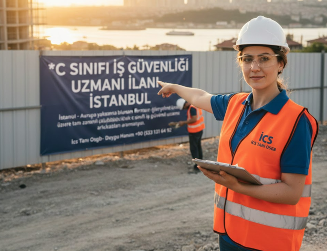 İstanbul Avrupa Yakası C Sınıfı İş Güvenliği Uzmanı İş İlanı