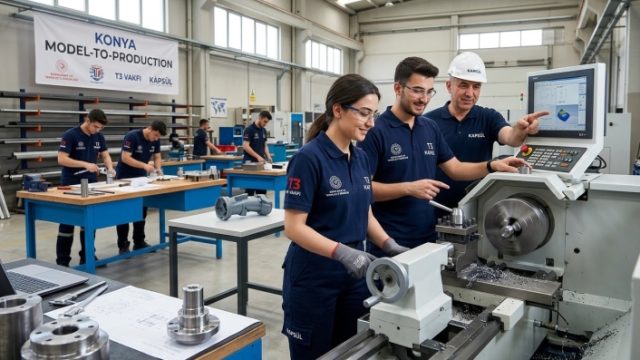 Konya'da Ücretsiz Sanayi Eğitimi: Modelden Üretime II Başvuruları Başladı!